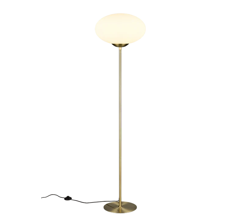 Lampadaire Sur Pied Dore Salon