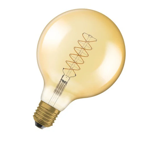 OSRAM Vintage 1906 LED-Lampe, teinte dorée, 7W, 600lm, blanc chaud, E27