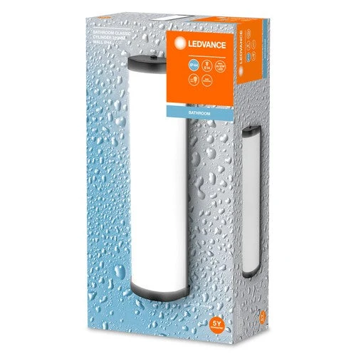 LEDVANCE CLASSIC CYLINDER Applique murale de salle de bain 320mm, E14