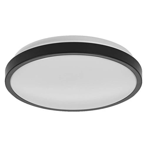 LEDVANCE ORBIS DISC lampe de salle de bain, noir, 18W, 2200lm