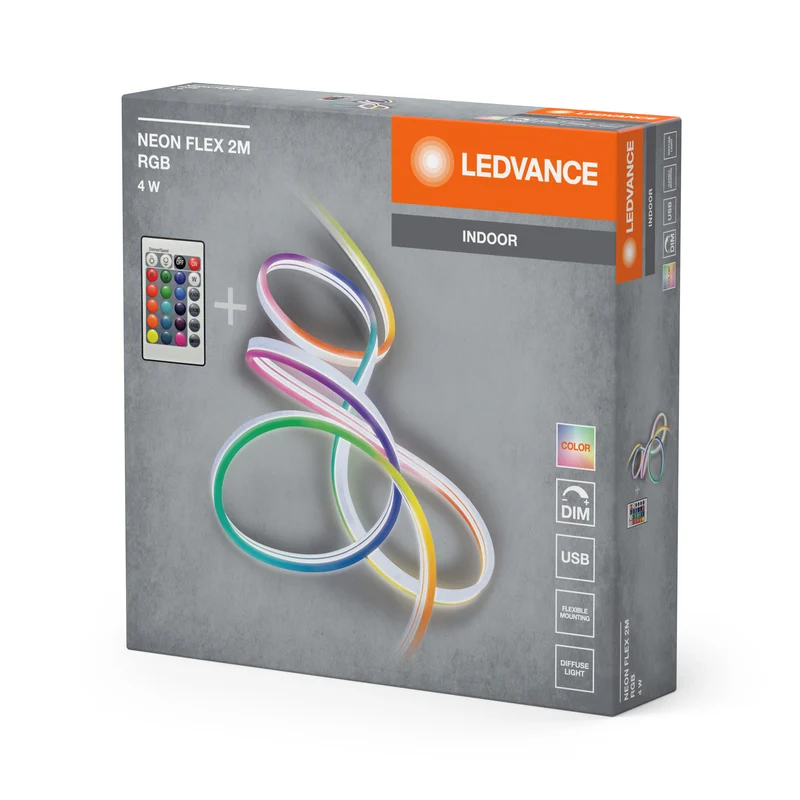 LEDVANCE NEON FLEX 2M bande LED, blanc, 4,7W, 45lm