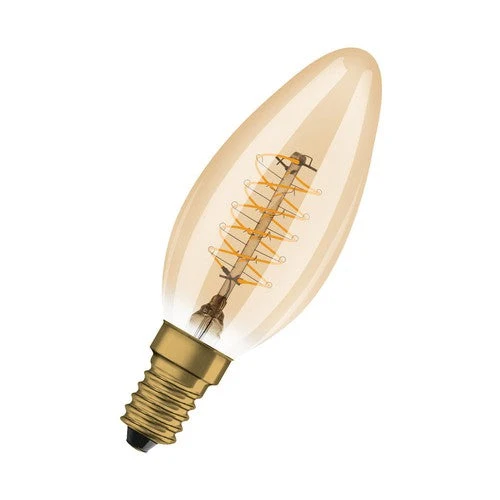Ampoules LED à intensité variable OSRAM, édition Vintage, remplacement de 25 watts, E14, B-shape, 2200 Kelvin, Warm Comfort Light, verre clair, single pack