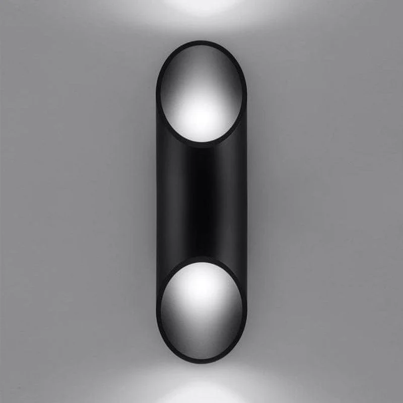 Applique Murale Double Spot Noir