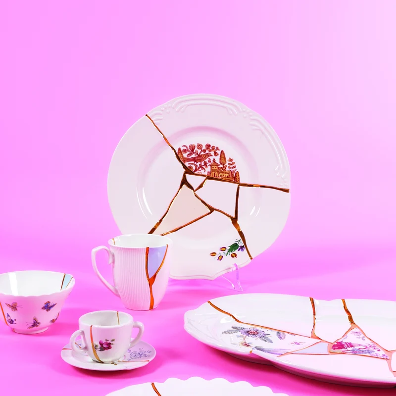 Seletti Kintsugi Dinner Plate