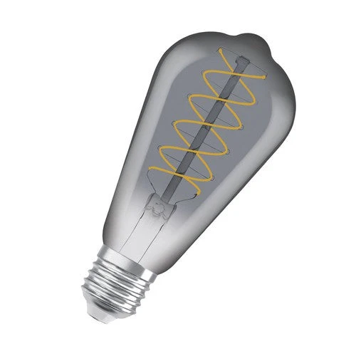 OSRAM Ampoules LED à intensité variable, édition vintage, remplacement de 30 watts, E27, ST64-shape, 1800 Kelvin, Warm Comfort Light, verre clair, single Pack