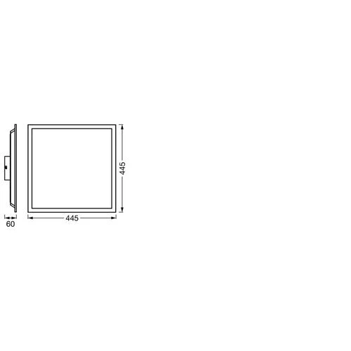 LEDVANCE SMART+ WIFI Luminaire de panneau Magic 24W, 2400lm, blanc