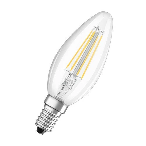 OSRAM BASE CL B FIL 40 LED-Lampe, 4W, 470lm, blanc chaud, E14