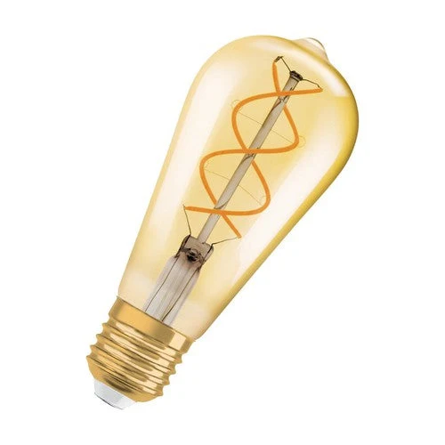 Ampoules LED à intensité variable OSRAM, édition Vintage, remplacement de 28 watts, E27, ST64-shape, 2000 Kelvin, Comfort warm white, verre clair, single pack