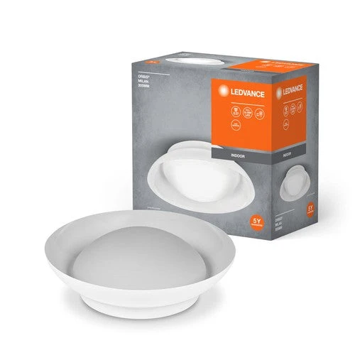 LEDVANCE ORBIS MILAN Plafonnier 305mm, blanc, 2xE27