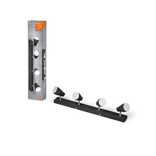 LEDVANCE LED SPOT PEAR Spot de plafond en saillie, noir, 17,2W, 840lm