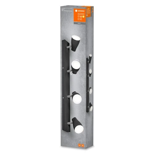 LEDVANCE LED SPOT PEAR Spot de plafond en saillie, noir, 17,2W, 840lm