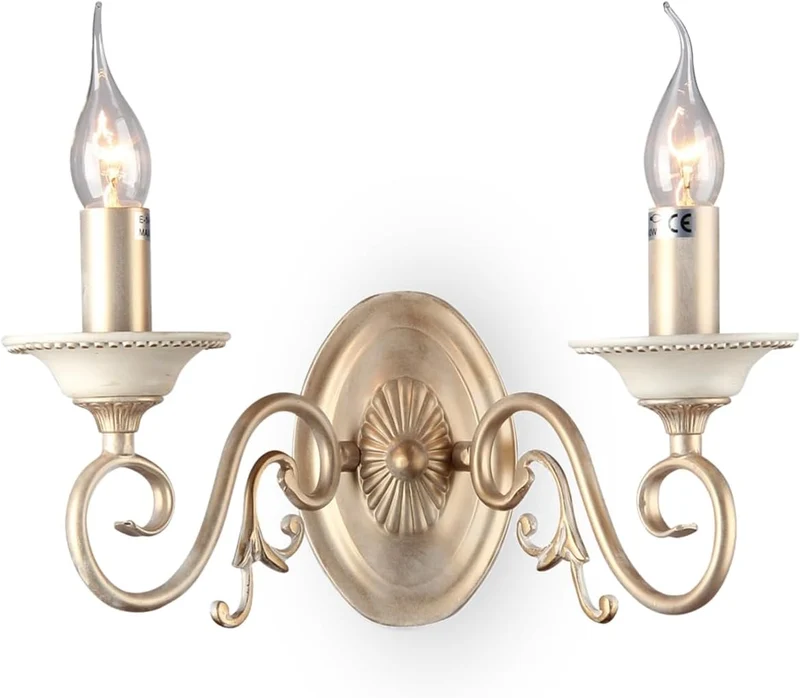 Lustre Chandelier Baroque Doré Salle Manger