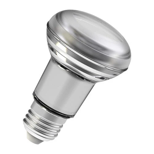 OSRAM Ampoules à réflecteur LED R63 avec culot à vis Retrofit, remplacement de 40 watts, E27, R63-shape, 2700 Kelvin, blanc chaud, verre transparent, single Pack