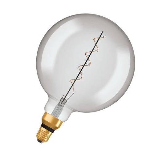 OSRAM Vintage 1906 LED-Lampe, teinte fumée, 4,8W, 150lm, blanc chaud, E27