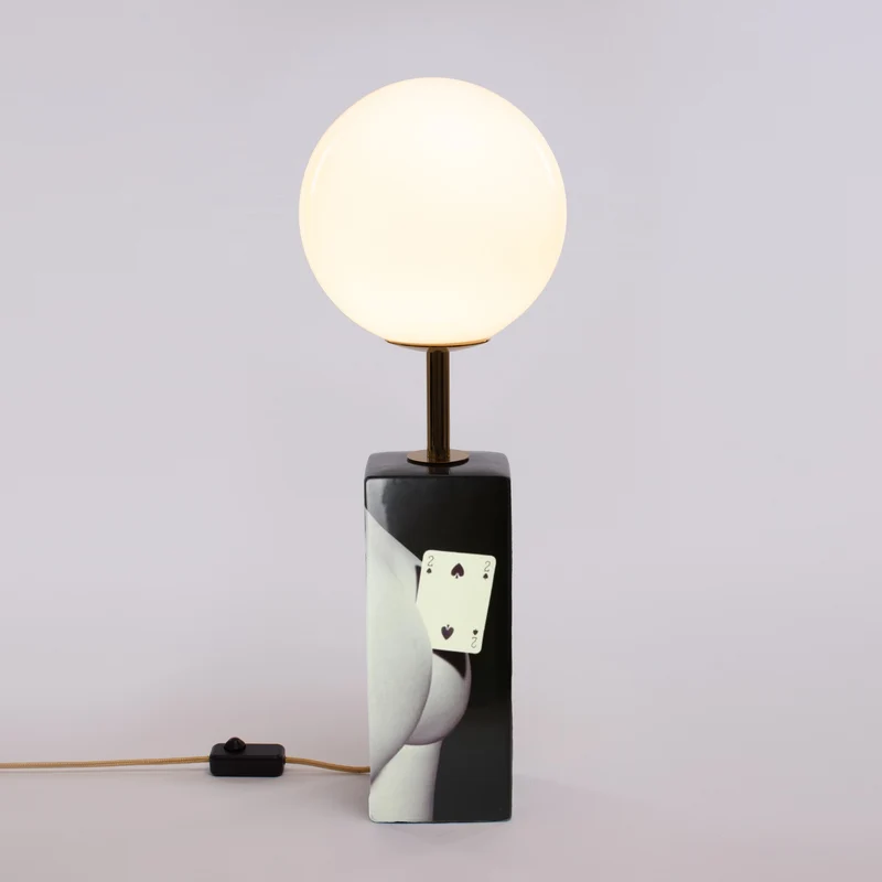 Seletti Two of Spades Table Lamp