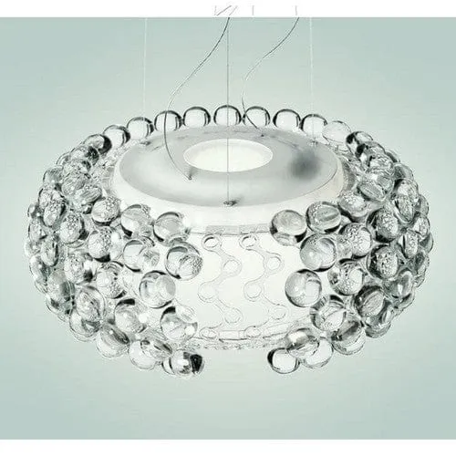 Suspension LED Connectée Cristal Boule Luxe
