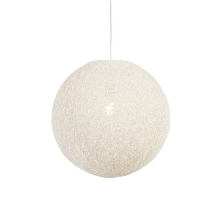 Suspension intelligente blanche Boule Chambre