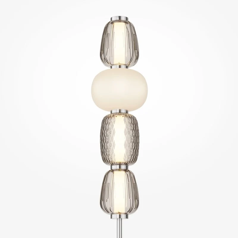 Lampadaire Boules en Verre Salon