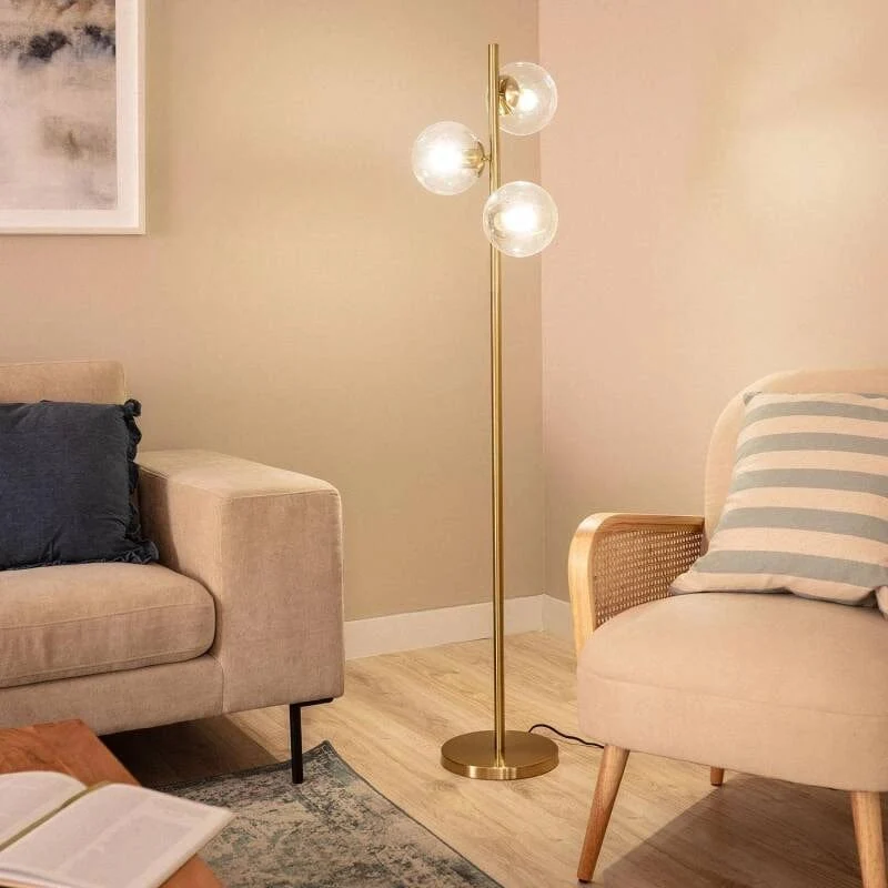 Lampadaires Bulles 3 Ampoules Design