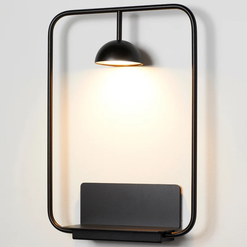 Estiluz Cupolina Wall Lamp with Shelf