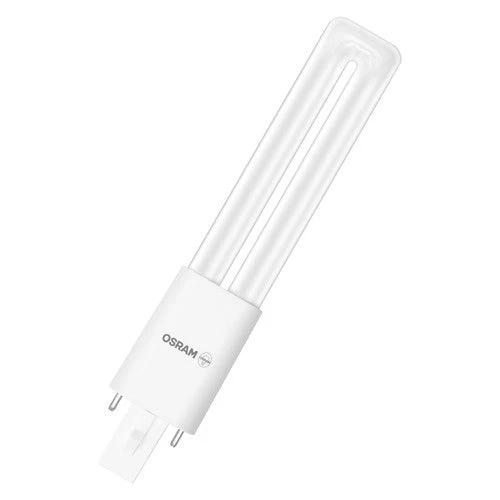 OSRAM DULUX S LED EM & AC MAINS Tube à LED 16,5cm (ex 9W) 4,5W / 3000K blanc chaud G23