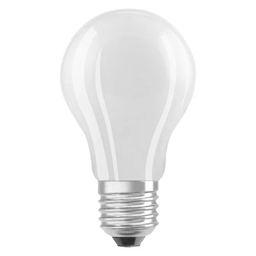 OSRAM Lampe LED filament à intensité variable avec culot E27, blanc froid (4000K), forme de poire classique, 12W, remplacement d'une ampoule de 100W, mat, LED Retrofit CLASSIC A DIM