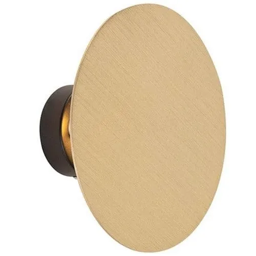 Applique Murale Rond Doré Laiton Salon