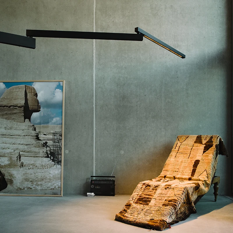 Flos Black Flag Pro Wall-Ceiling Lamp