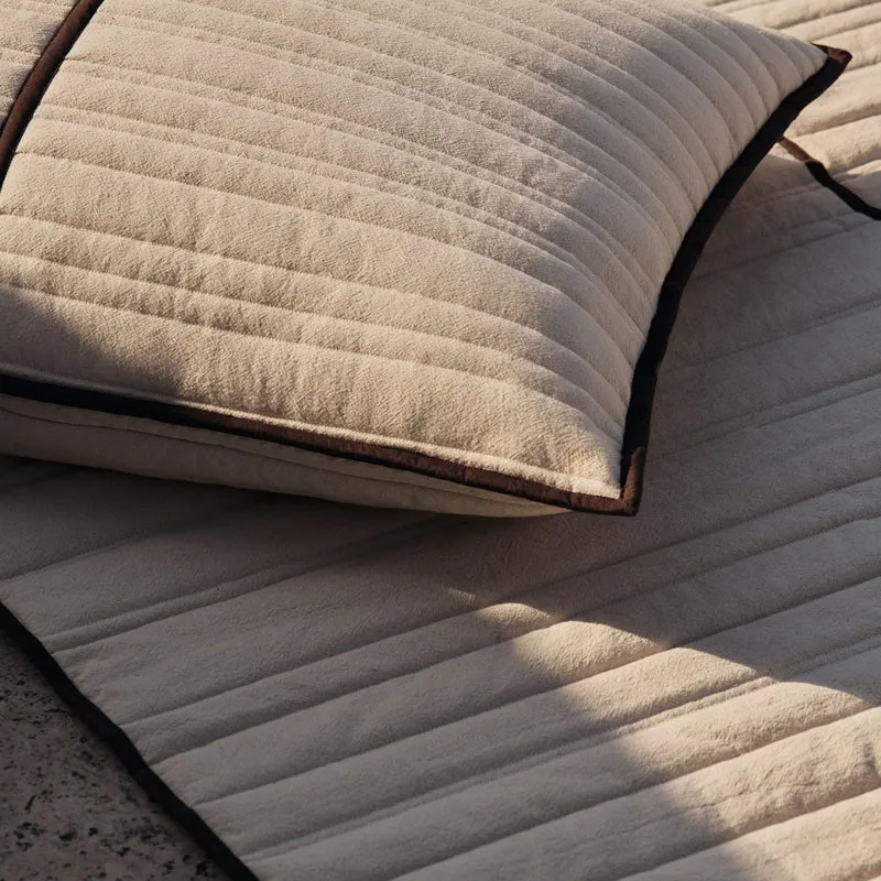 Ferm Living Vari Quilted Cushion - Rectangular