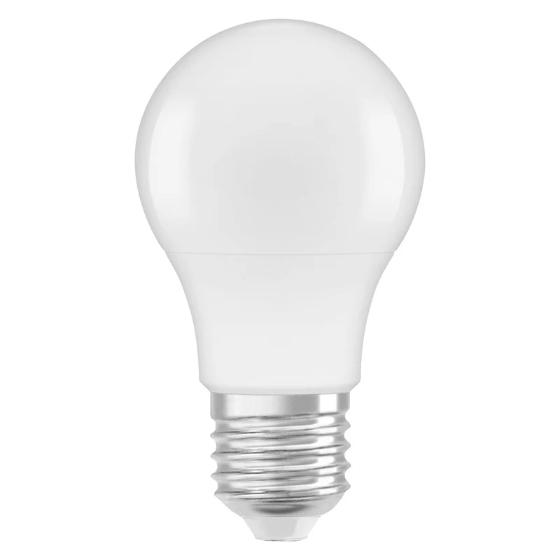 BELLALUX Lampe LED, culot E27, Lumières chaudes (2700K), mat, forme poire, remplacement d'une ampoule traditionnelle de 40W, pack de deux