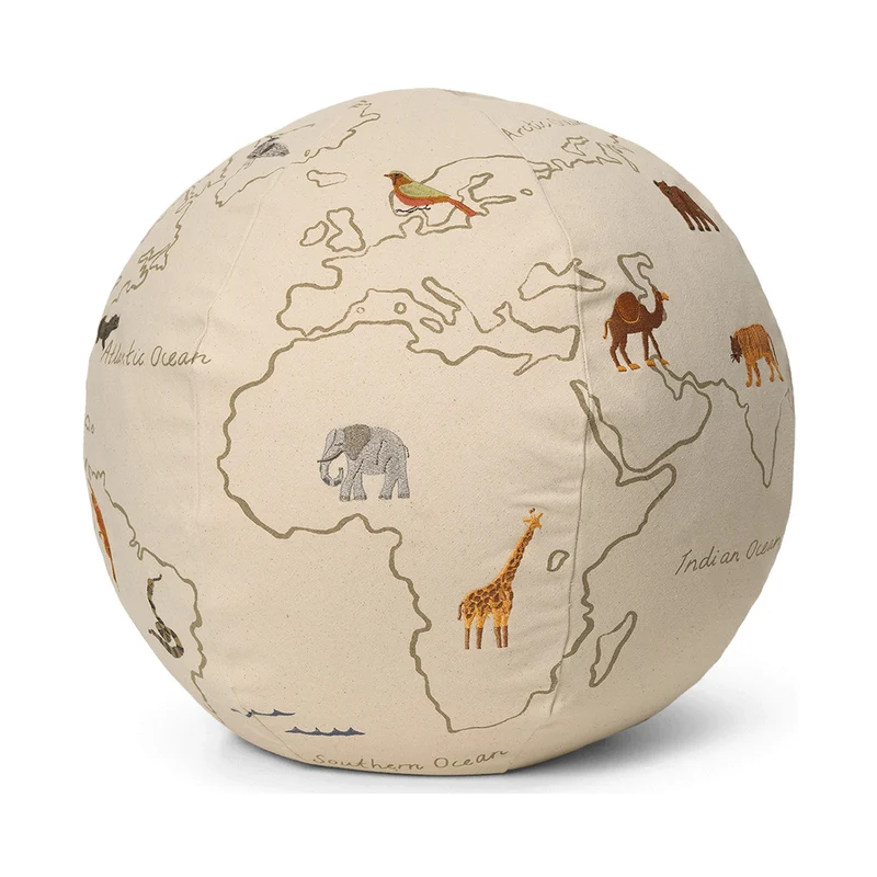 Ferm Living The World Pouf