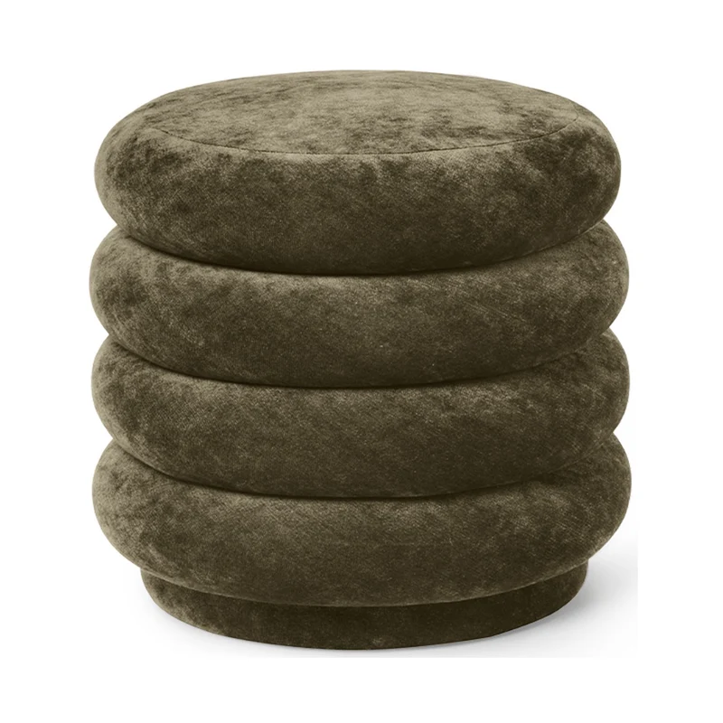 Ferm Living Pouf Round Faded V.