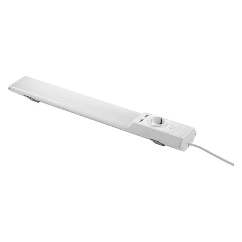 LEDVANCE LINEAR Douille plate 54cm, lampe sous-meuble USB 10W