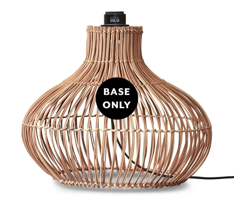 Pied De Lampe Bois Sans Abat-Jour