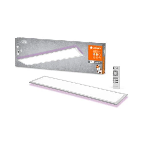LEDVANCE SMART+ WiFi panneau cadre LED 100cm x 25cm, RGBW incl. télécommande 27W, 1800lm, blanc