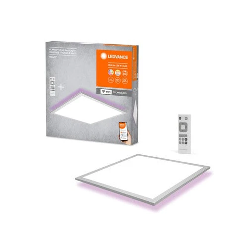 LEDVANCE SMART+ WiFi panneau LED cadre 45cm x 45cm, RVB, incl. télécommande 27W, 1800lm, blanc