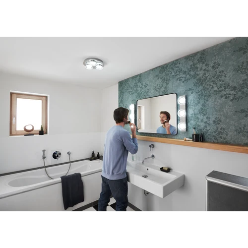 LEDVANCE Wifi SMART+ ORBIS ROUND Plafonnier salle de bain LED 30cm réglable blanc 18W / 3000-6500K
