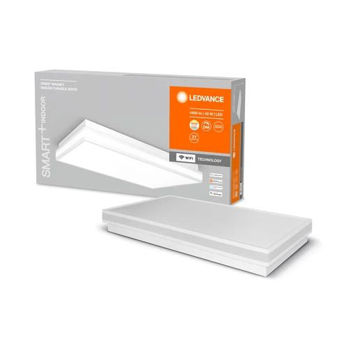 LEDVANCE Wifi SMART+ ORBIS MAGNET Plafonnier LED 60x30cm Tunable Blanc 42W / 3000-6500K blanc