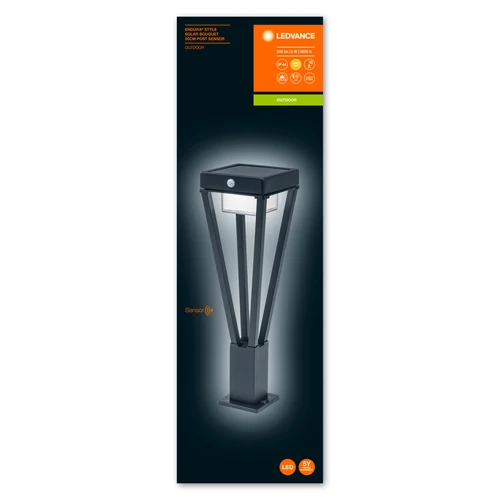 Lampe de jardin LEDVANCE ENDURA STYLE SOLAR BOUQUET 50cm avec capteur 6W / 3000K blanc chaud noir