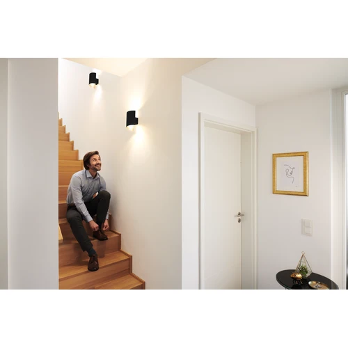 LEDVANCE Wifi SMART+ ORBIS TWIST applique LED 23x12,7cm réglable blanc 12W / 3000-6500K noir