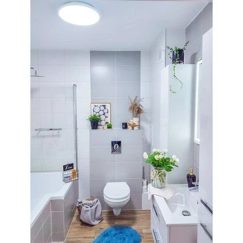 LEDVANCE Wifi SMART+ ORBIS DISC Plafonnier salle de bain LED 40cm réglable blanc 25W / 3000-6500K
