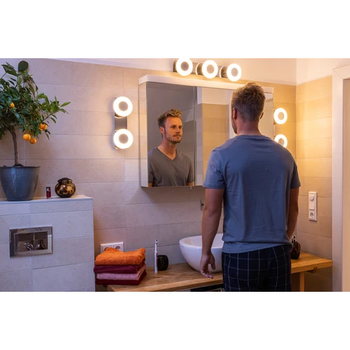 LEDVANCE Wifi SMART+ ORBIS WAVE Plafonnier salle de bain LED 30x30cm Tunable Blanc 26W / 3000-6500K