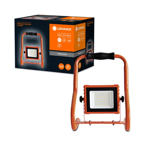 LEDVANCE LAMPES DE TRAVAIL BATTERIE R-TRÉPIED Akku USB Projecteur de chantier 10W / 4000K