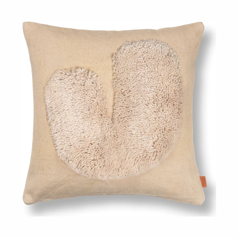 Ferm Living Lay Cushion - Sand/Off-white