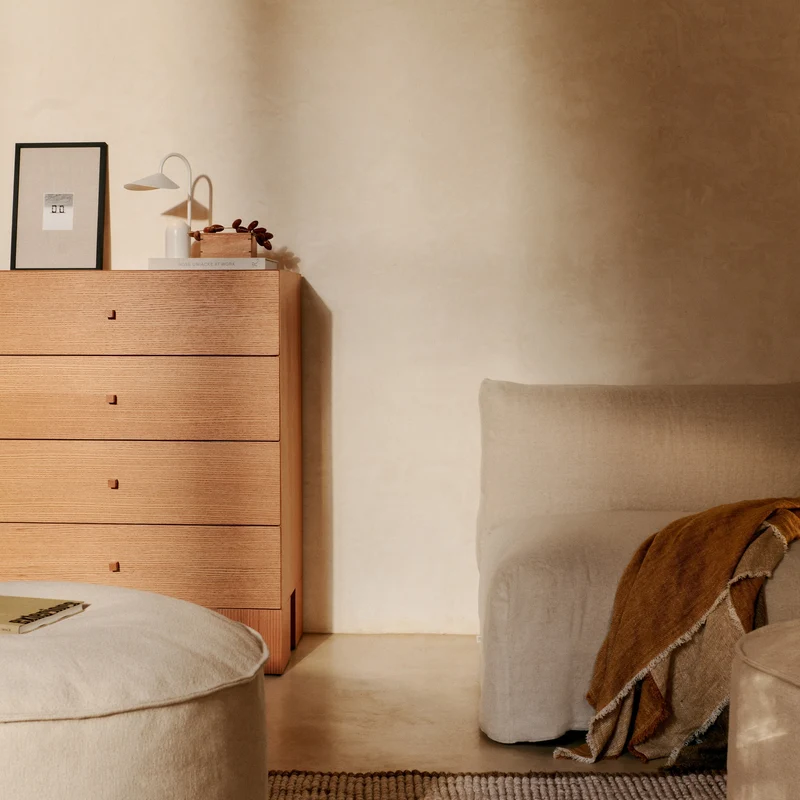 Ferm Living Kuben Drawers 1x4
