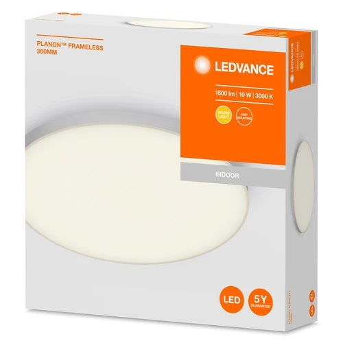 LEDVANCE Planon Plafonnier sans cadre Rond 300mm 19W 3000K