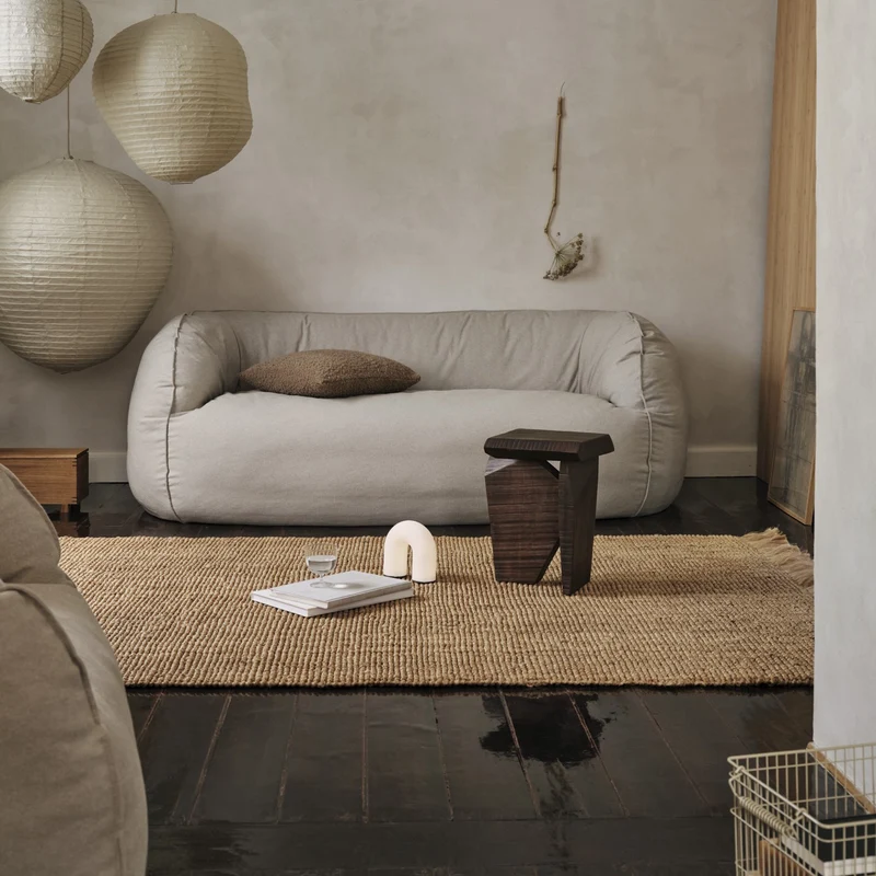 Ferm Living Nesten 2 - Seater - Re - Cotton