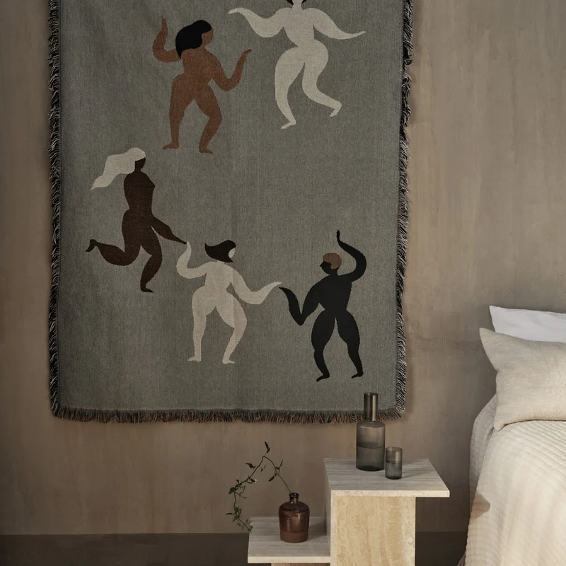 Ferm Living Free Tapestry Blanket