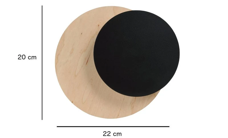 Applique Murale Bois Et Blanc