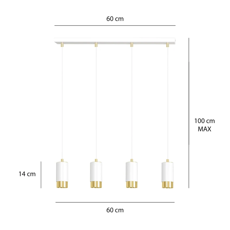 Fumiko 4 Wh/Gold
